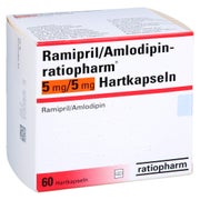 RAMIPRIL/Amlodipin-ratiopharm 5 mg/5 mg Hartkaps. 60 St