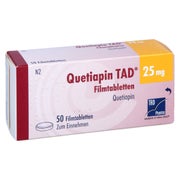 Quetiapin TAD 25 mg Filmtabletten 50 St