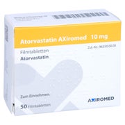 ATORVASTATIN AXiromed 10 mg Filmtabletten 50 St