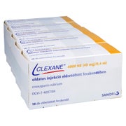 CLEXANE 4.000 I.E. 40mg/0,4ml Inj.-Lsg.i.e.F.-Sp. 50 St