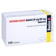 EZETIMIB/SIMVA BASICS 10 mg/40 mg Tabletten 100 St