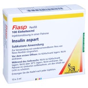 FIASP 100 E/ml Penfill Inj.-Lsg.in Patrone 10X3 ml
