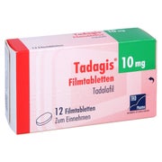 Produktabbildung: Tadagis 10 mg Filmtabletten 12 St