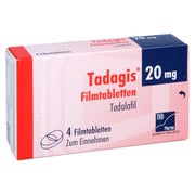Tadagis 20 mg Filmtabletten 4 St