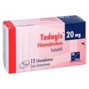 Tadagis 20 mg Filmtabletten 12 St