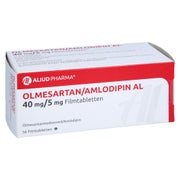 OLMESARTAN/Amlodipin AL 40 mg/5 mg Filmtabletten 56 St