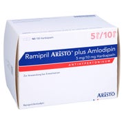 RAMIPRIL Aristo plus Amlodipin 5 mg/10 mg Hartkps 100 St