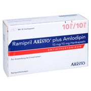 RAMIPRIL Aristo plus Amlodipin 10 mg/10 mg Hartkps 30 St