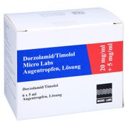 DORZOLAMID/Timolol Micro Labs 20 mg/ml+5 mg/ml ATR 6X5 ml