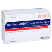 RAMIPRIL Aristo plus Amlodipin 5 mg/10 mg Hartkps 60 St