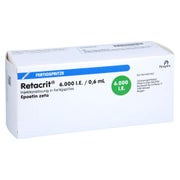 RETACRIT 6.000 I.E./0,6 ml Inj.-L.i.e.Fertigspr. 6 St