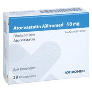 ATORVASTATIN AXiromed 40 mg Filmtabletten 28 St