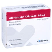 ATORVASTATIN AXiromed 80 mg Filmtabletten 28 St