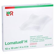 Lomatuell H Salbentüll 10x10 cm steril 10 St