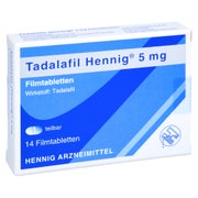 Tadalafil Hennig 5 mg Filmtabletten 14 St