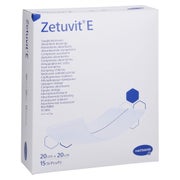 Zetuvit E Saugkompressen steril 20x20 cm 15 St