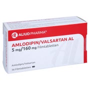 AMLODIPIN/Valsartan AL 5 mg/160 mg Filmtabletten 56 St