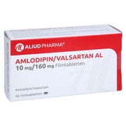 AMLODIPIN/Valsartan AL 10 mg/160 mg Filmtabletten 56 St