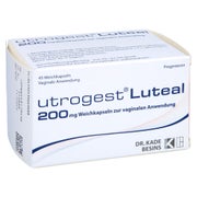 UTROGEST Luteal 200 mg Weichkaps.z.vaginal.Anwend. 45 St