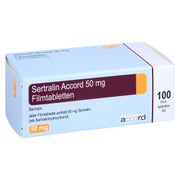 Sertralin Accord 50 mg Filmtabletten 100 St