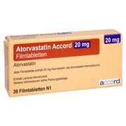 Atorvastatin Accord 20 mg Filmtabletten 30 St