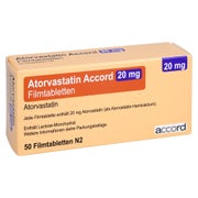 Atorvastatin Accord 20 mg Filmtabletten 50 St