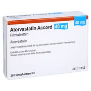 Atorvastatin Accord 40 mg Filmtabletten 30 St