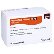Atorvastatin Accord 80 mg Filmtabletten 100 St