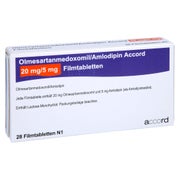 OLMESARTANMEDOXOMIL/Amlodipin Accord 20 mg/5 mg 28 St