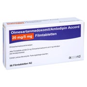 OLMESARTANMEDOXOMIL/Amlodipin Accord 20 mg/5 mg 56 St