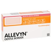 Allevyn Gentle Border 10x20 cm Schaumver 10 St