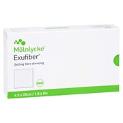 Exufiber 4,5x20 cm Gel-Faserverband 10 St
