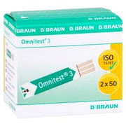 Omnitest 3 Blutzucker Sensoren Teststrei 2X50 St