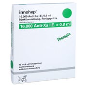 INNOHEP 16.000 Anti-Xa I.E./0,8ml Inj.-Lsg.i.e.FS 10 St