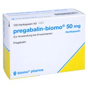 Pregabalin-biomo 50 mg Hartkapseln 100 St