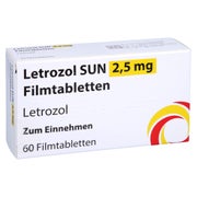 Letrozol SUN 2,5 mg Filmtabletten 60 St