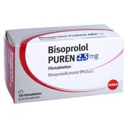 Bisoprolol Puren 2,5 mg Filmtabletten 100 St