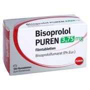 Bisoprolol Puren 3,75 mg Filmtabletten 100 St