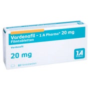 VARDENAFIL-1A Pharma 20 mg Filmtabletten 12 St