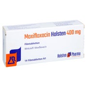 MOXIFLOXACIN Holsten 400 mg Filmtabletten 14 St