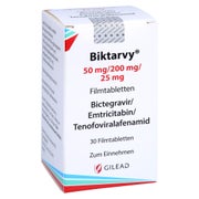 BIKTARVY 50 mg/200 mg/25 mg Filmtabletten 30 St