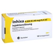 INHIXA 4.000 I.E. 40 mg/0,4 ml Inj.-Lsg.i.e.F.-Sp. 10 St