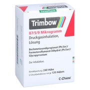 TRIMBOW 87 µg/5 µg/9 µg 120 Hub Druckgasinhalation 2 St