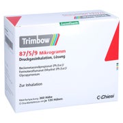 TRIMBOW 87 µg/5 µg/9 µg 120 Hub Druckgasinhalation 3 St