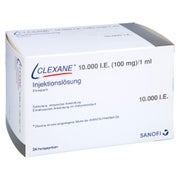 CLEXANE 10.000 I.E. 100mg/ml Inj.-Lsg.i.e.F.-Sp. 24 St