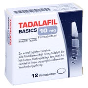 Tadalafil Basics 10 mg Filmtabletten 12 St