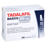Tadalafil Basics 20 mg Filmtabletten 28 St