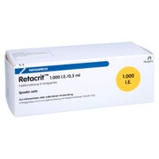 RETACRIT 1.000 I.E./0,3 ml Inj.-L.i.e.FS m.Si.Sys. 6 St