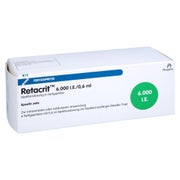 RETACRIT 6.000 I.E./0,6 ml Inj.-L.i.e.FS m.Si.Sys. 6 St