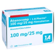 ATENOCOMP-1A Pharma 100 mg/25 mg Filmtabletten 100 St